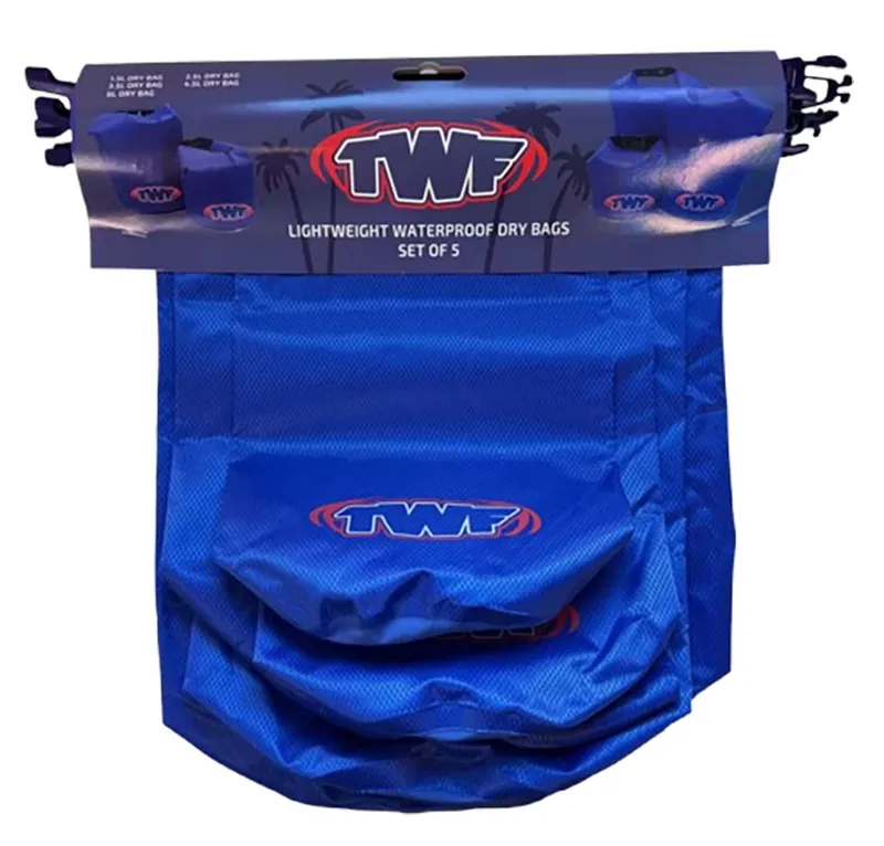 TWF Waterproof Dry Bag Set Blue-1