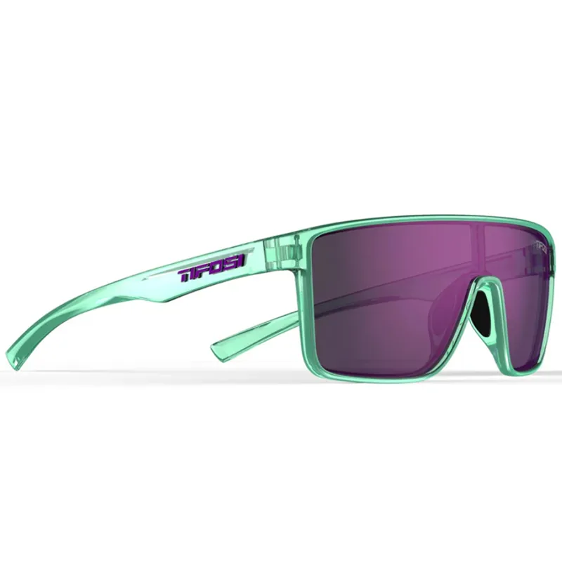 Tifosi Sanctum Single Lens Sunglasses in Aqua Shimmer-4