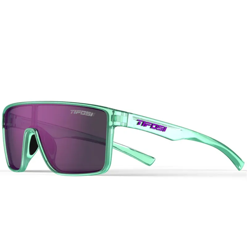 Tifosi Sanctum Single Lens Sunglasses in Aqua Shimmer-3