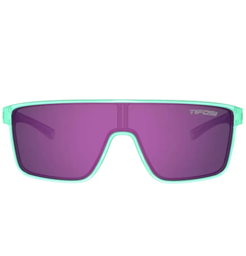 Tifosi Sanctum Single Lens Sunglasses in Aqua Shimmer-1