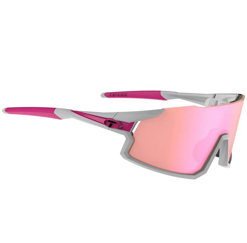 Tifosi Stash Clarion Interchangeable Lens Sunglasses 2024 Race Pink-2