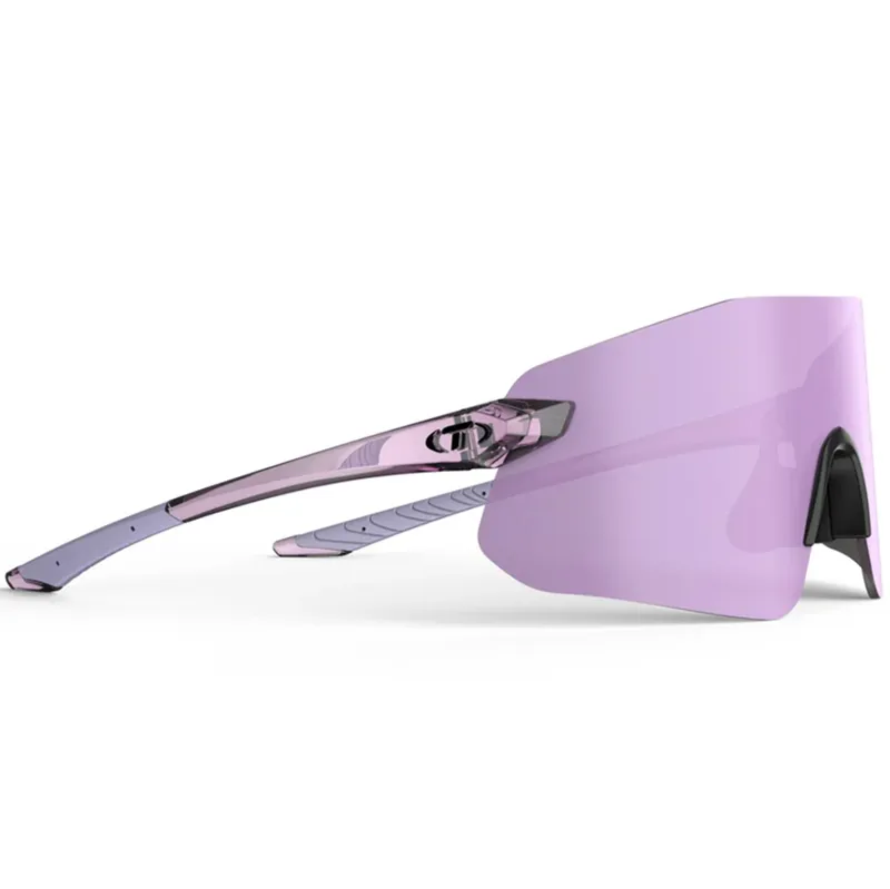 Tifosi Vogel SL Single Lens Sunglasses 2024 Crystal Purple/Violet Mirror-4