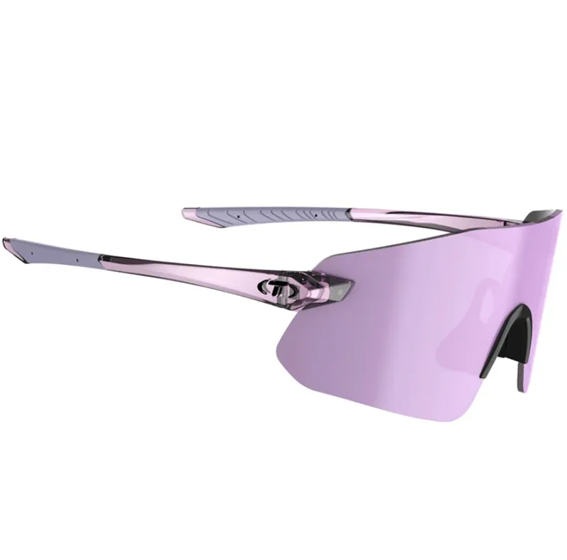 Tifosi Vogel SL Single Lens Sunglasses 2024 Crystal Purple/Violet Mirror-2