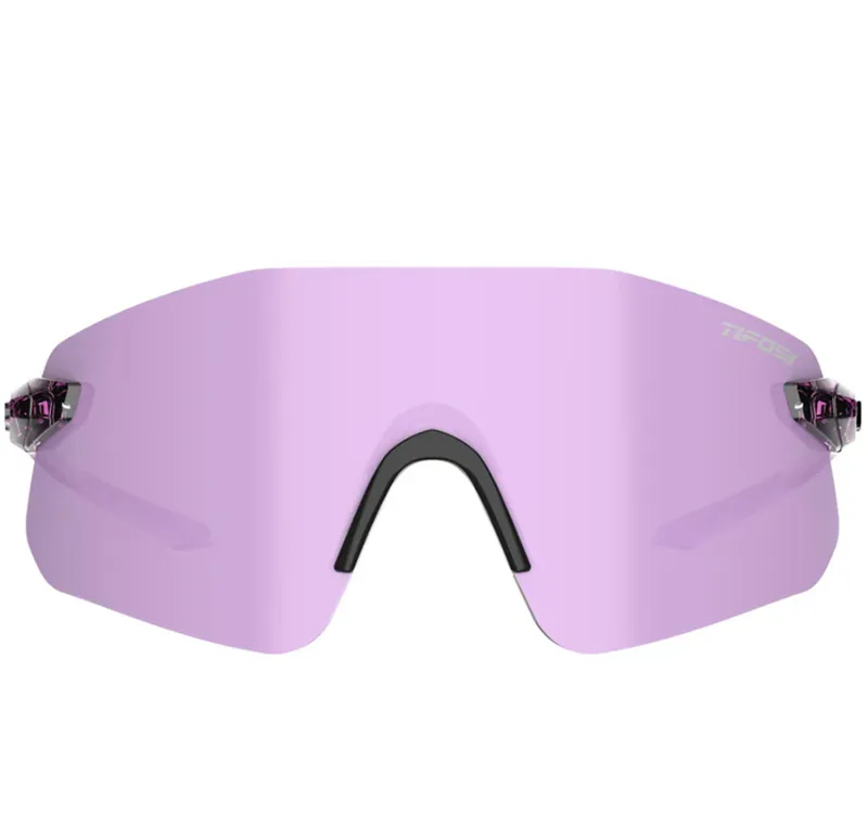 Tifosi Vogel SL Single Lens Sunglasses 2024 Crystal Purple/Violet Mirror-1