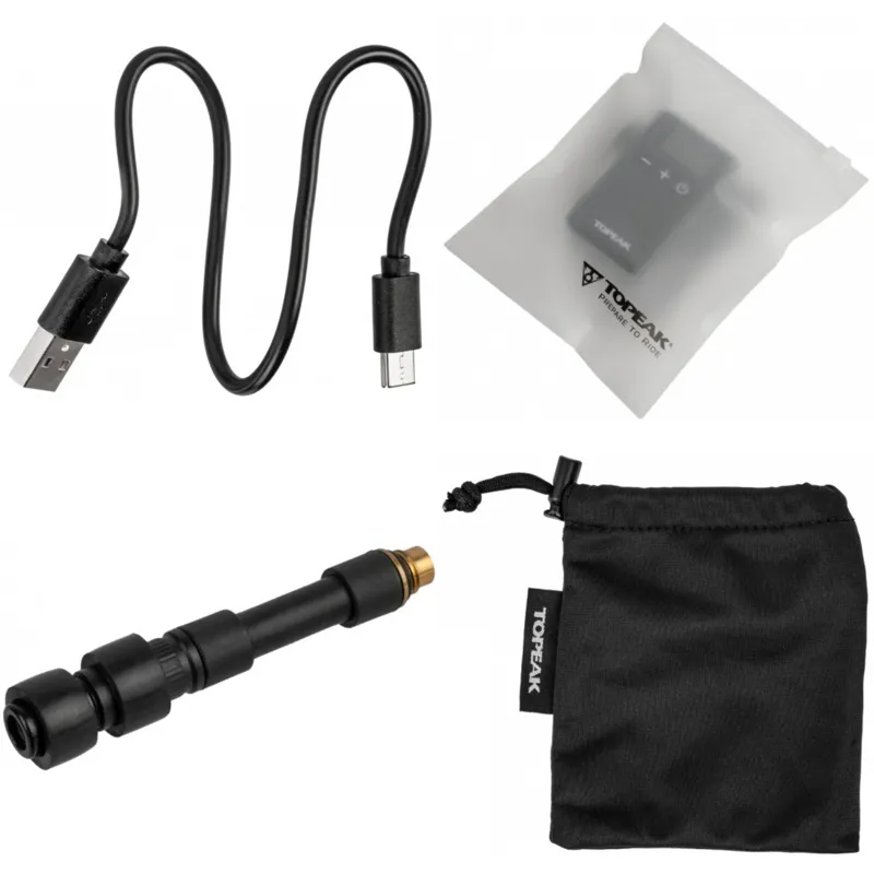 Topeak E-Booster Digital Mini Pump Black-4