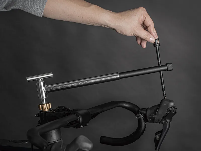 Topeak Hanger Alignment Gauge With Lever Setter Kit Team Issue Silver-3