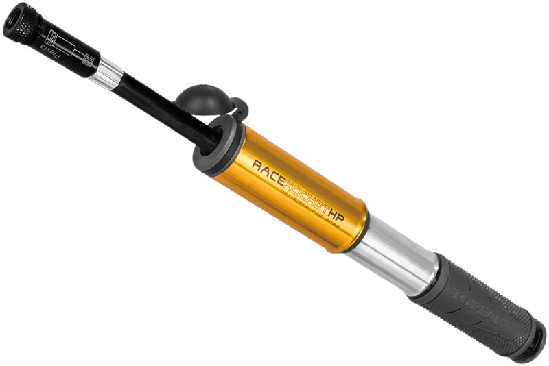 Topeak RaceRocket Mini Hand Pump Gold-1