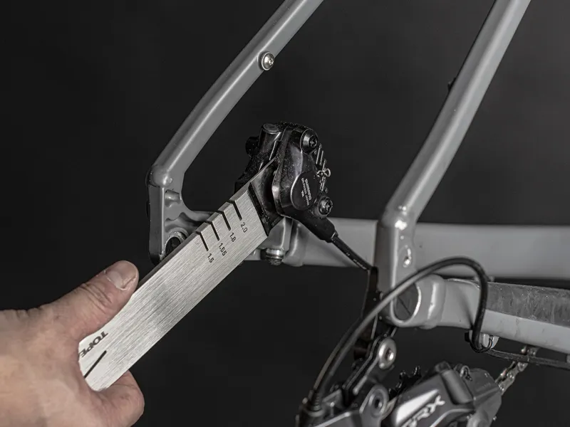 Topeak Rotor Truing Tool Team Issue Silver-2