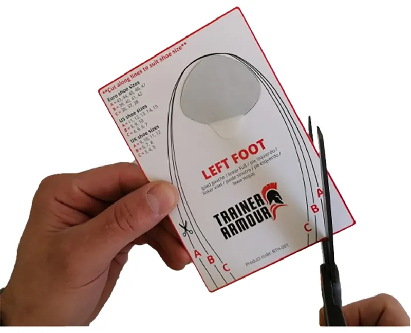 Trainer Armour Big Toe Hole Preventer White-2