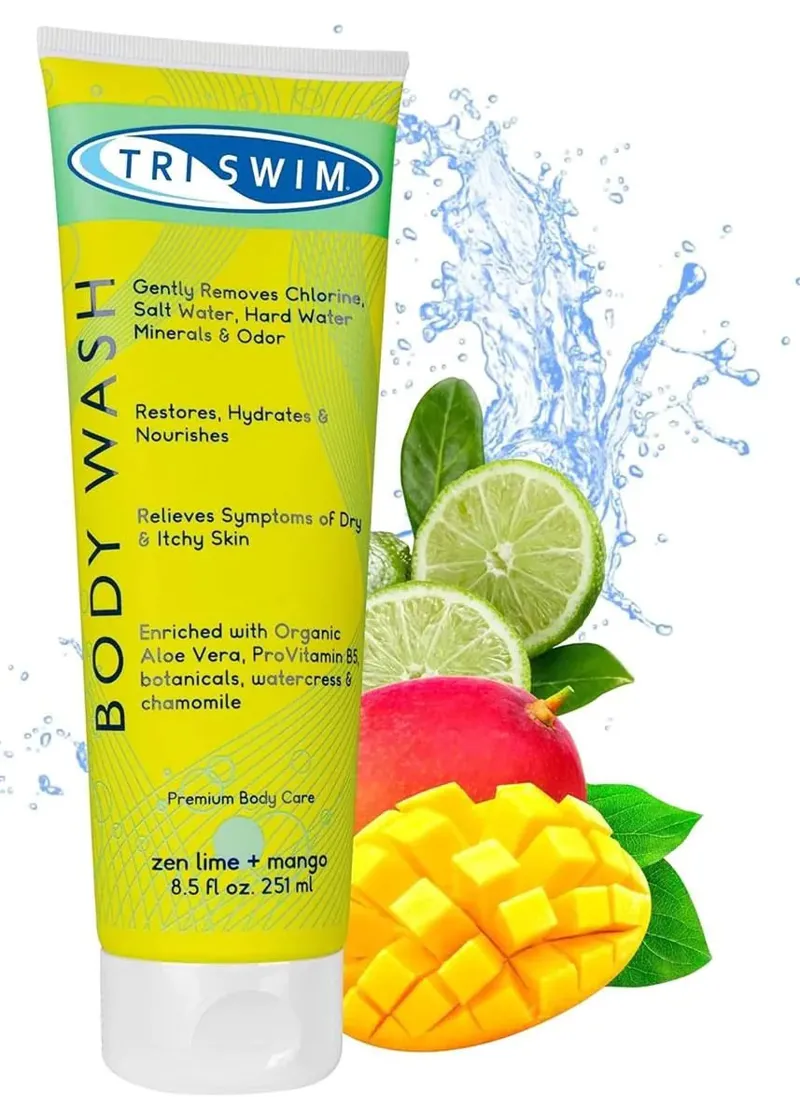 Triswim Body Wash Zen Lime and Mango 251 ml-4