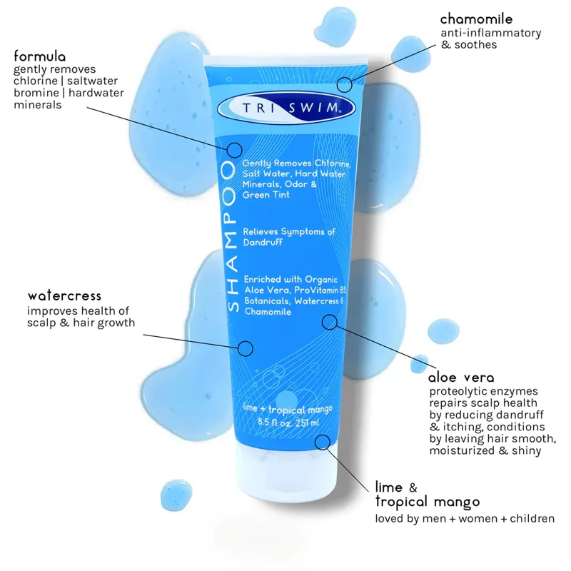 Triswim Shampoo 251ml Lime + Tropical Mango-5
