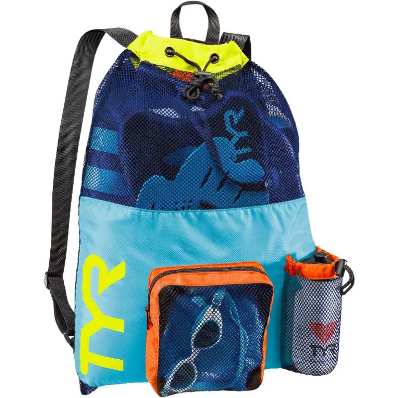 Tyr Big Mesh Mummy Backpack 40L Blue/Yellow-1