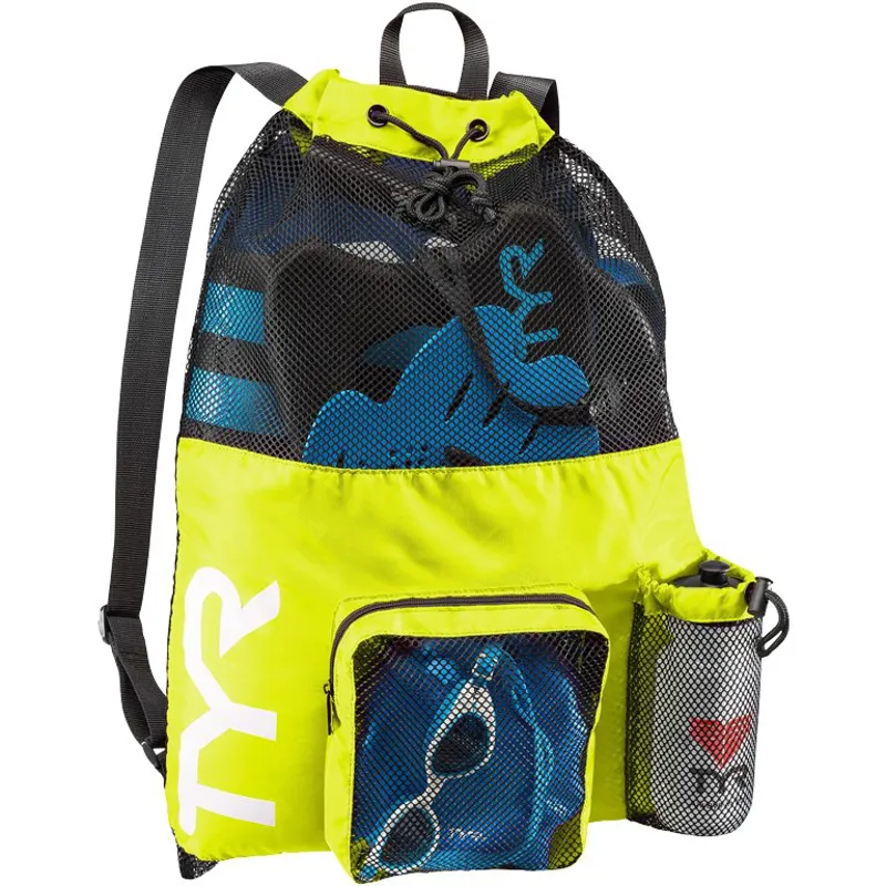 Tyr Big Mesh Mummy Backpack 40L Fluo Yellow-1