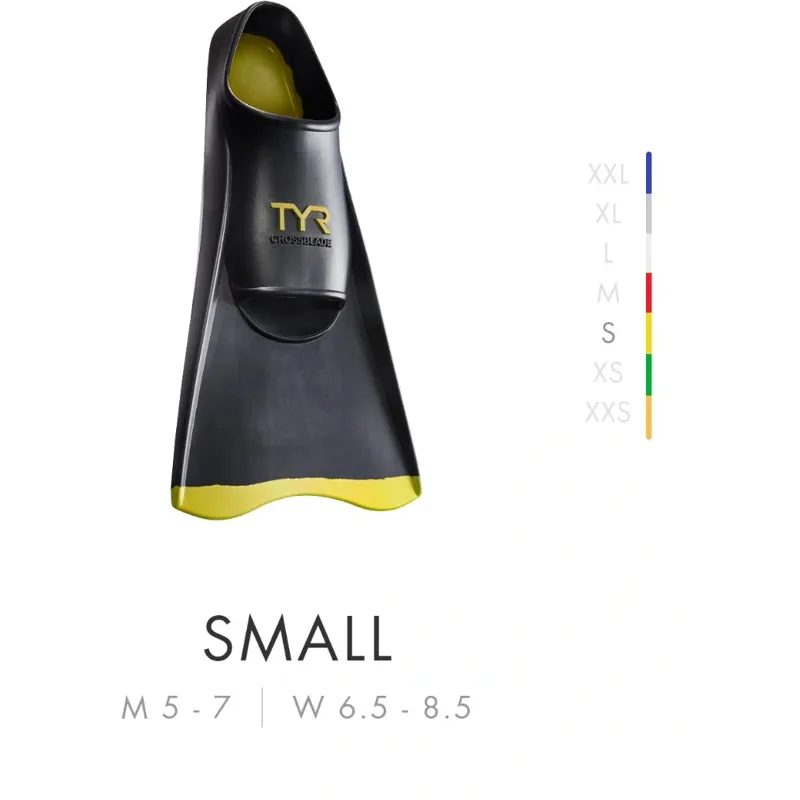 Tyr Crossblade Fins 2.0 Black-5