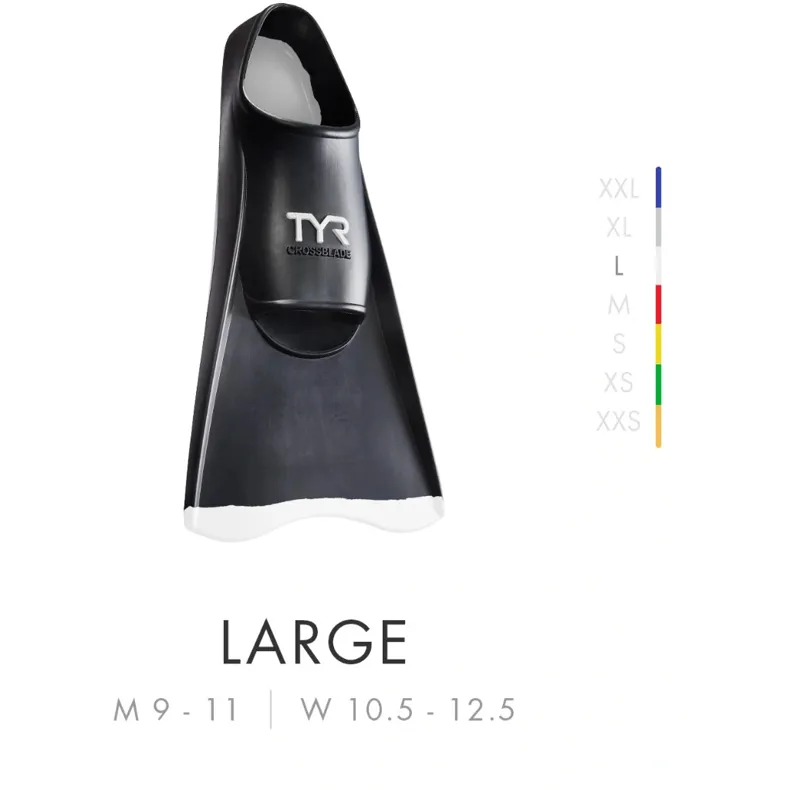 Tyr Crossblade Fins 2.0 Black-3