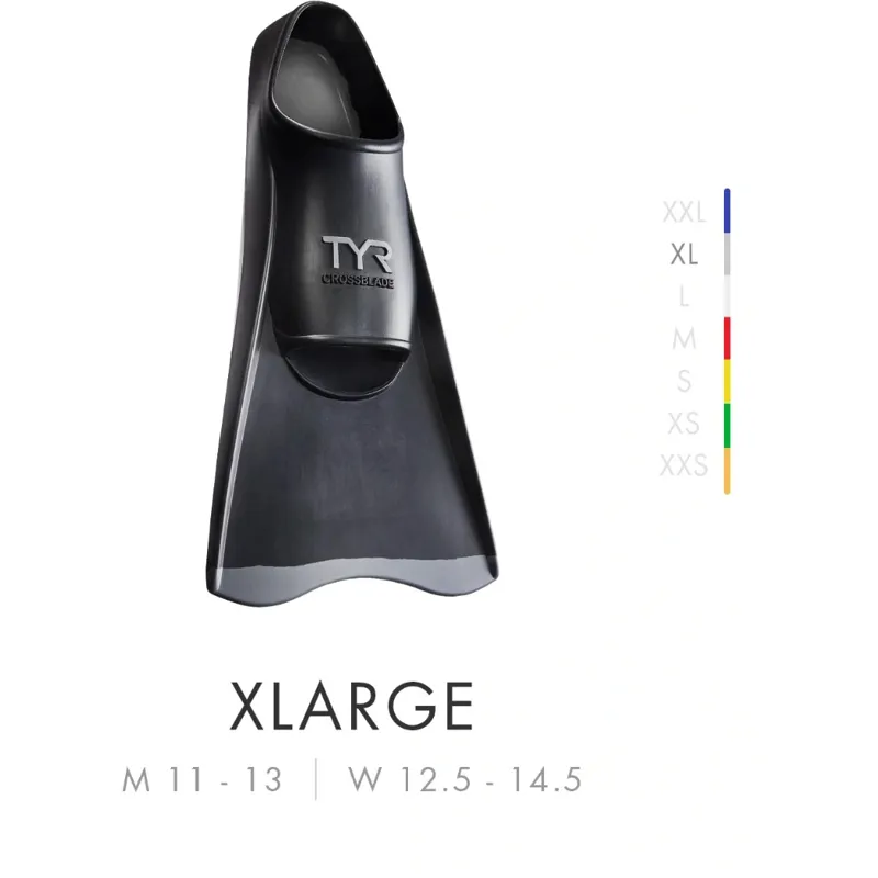 Tyr Crossblade Fins 2.0 Black-2