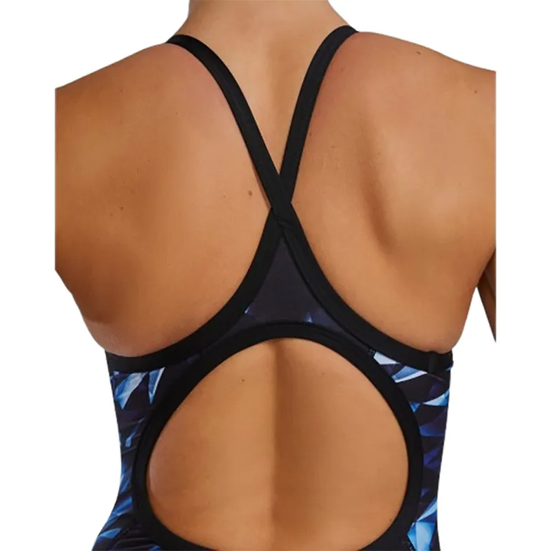 Tyr Durafast Elite Women's Diamondfit Swimsuit Triadic Blue/Black-7