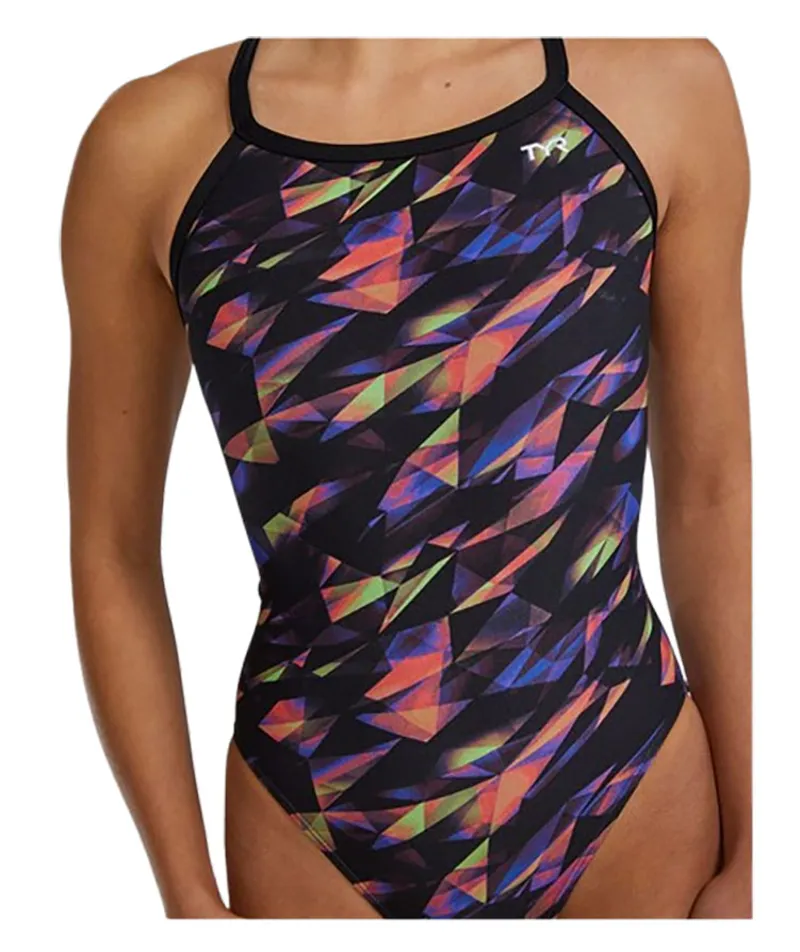 Tyr Durafast Elite Women's Diamondfit Swimsuit Triadic Multi-7