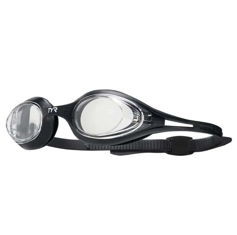 Tyr Hydra Flare Adult Fit Goggles Black/Clear