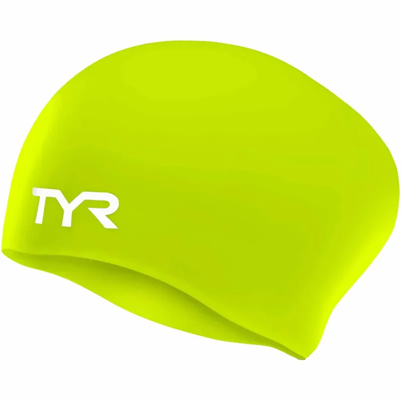 Tyr Long Hair Wrinkle-Free Silicone Cap Limelight