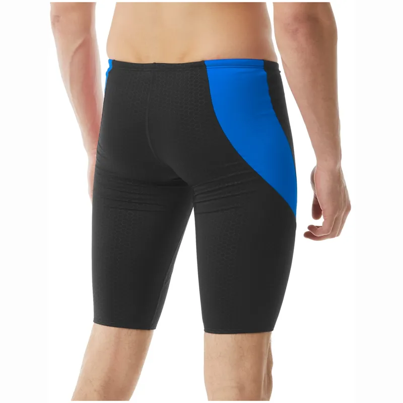 Tyr Men's Durafast Elite Curve Splice Jammer Hexa Black/Blue-1