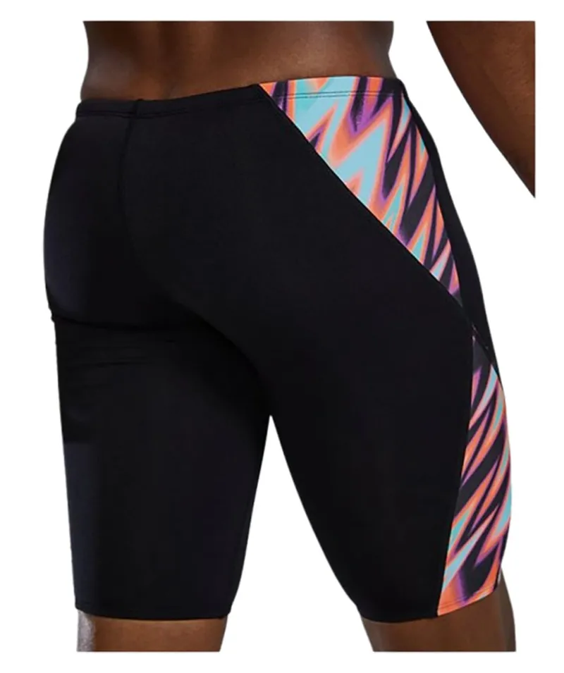 Tyr Men's Jammer Disarray Orange/Multi-6
