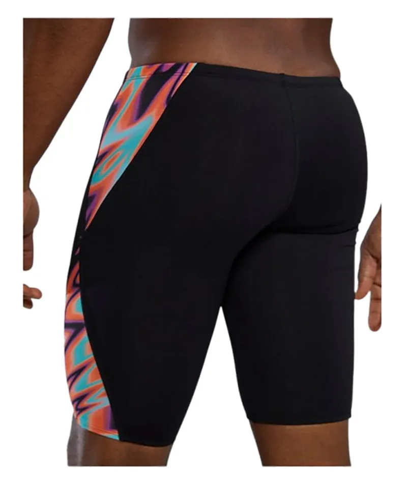 Tyr Men's Jammer Disarray Orange/Multi-4