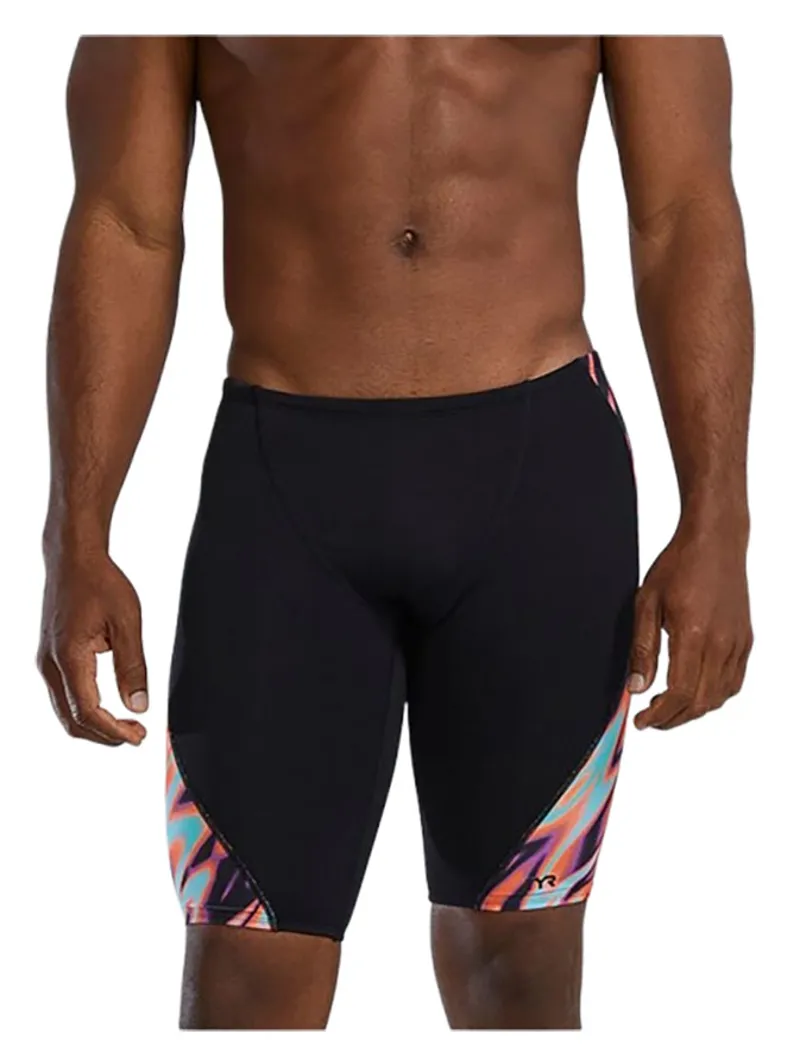 Tyr Men's Jammer Disarray Orange/Multi