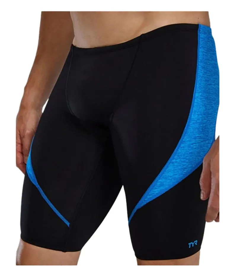 Tyr Men's Jammer Lapped Bright Blue-5