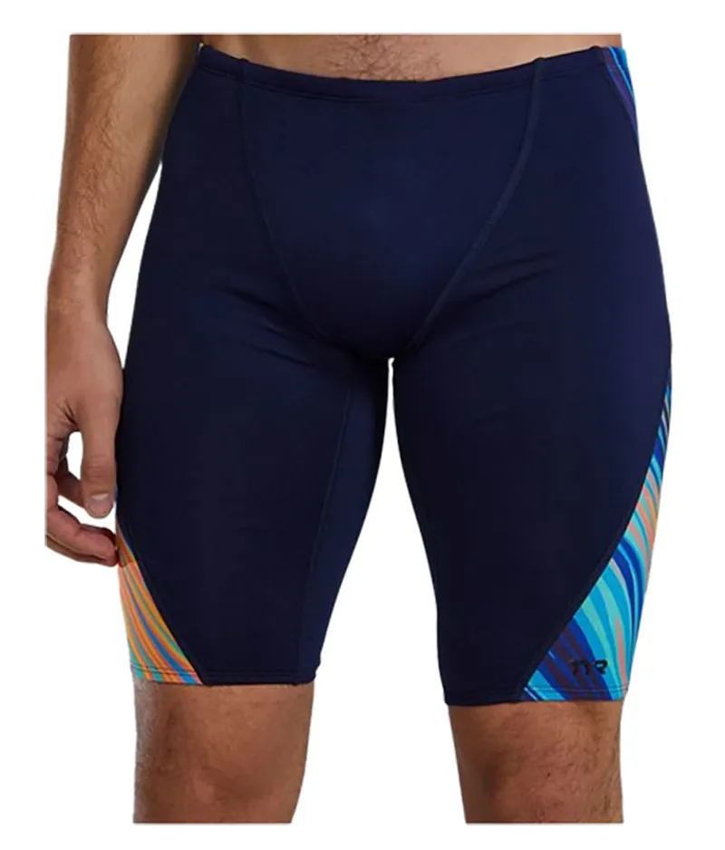 Tyr Men's Jammer Riptidal Teal/Orange-4
