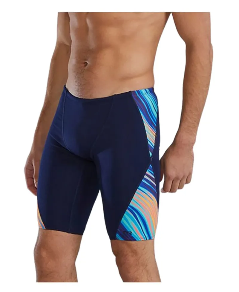 Tyr Men's Jammer Riptidal Teal/Orange-2