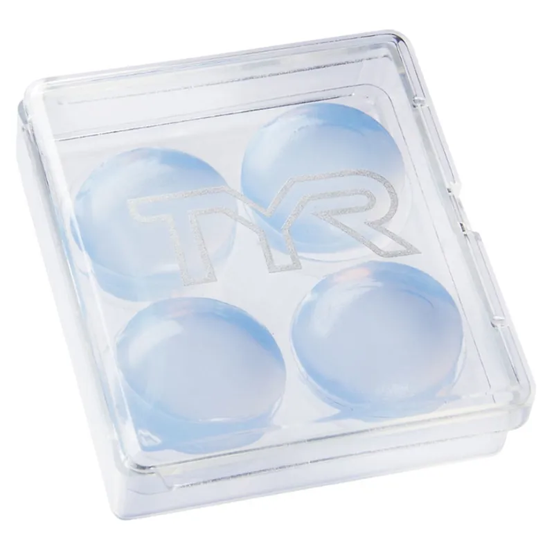 Tyr Soft Silicone Ear Plugs Clear