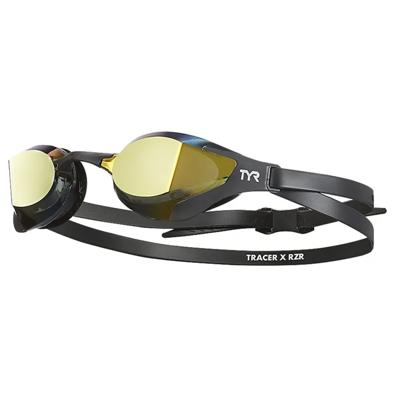Tyr Tracer-X RZR Mirrored Goggles Gold/Black