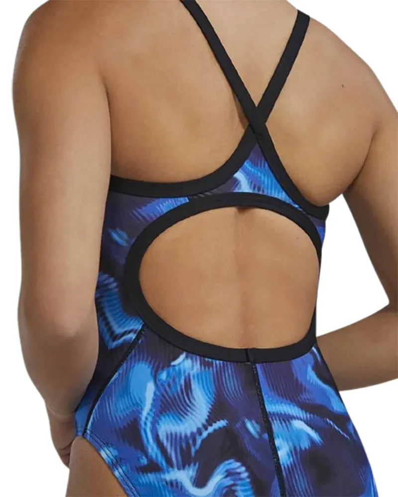 Tyr Women's Durafast Elite Diamondfit Swimsuit Waveform Blue-7