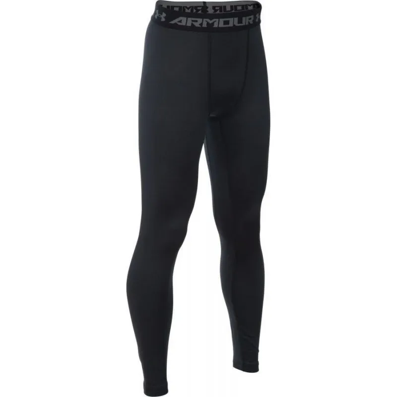 Under Armour Boys' ColdGear Leggings Black