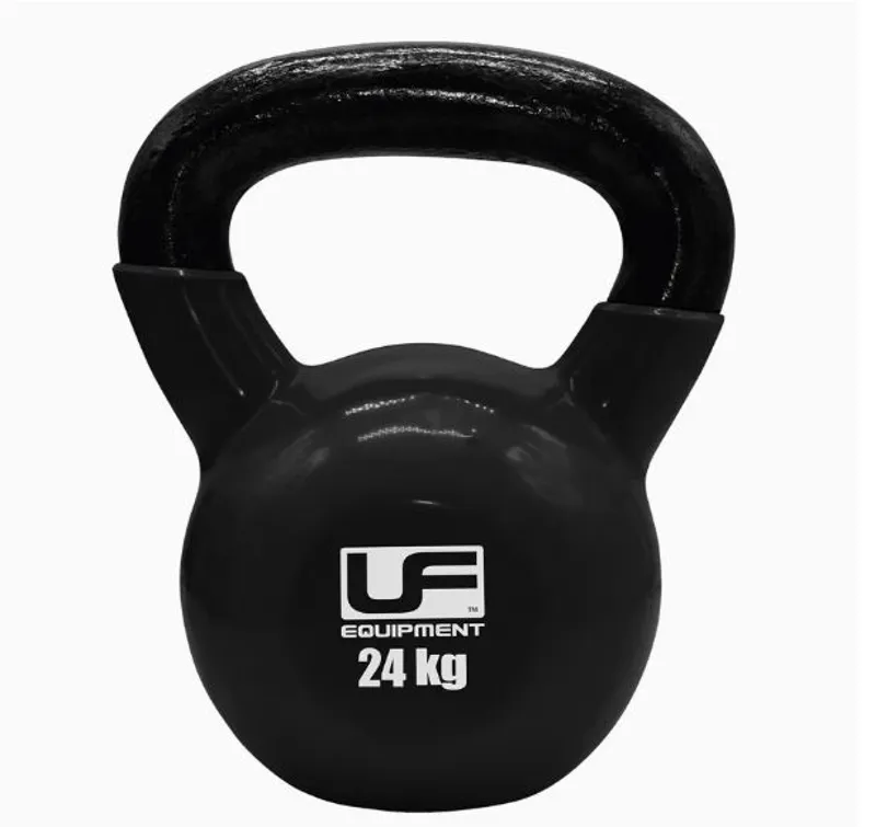Urban Fitness Cast Iron Kettlebell 24kg Black