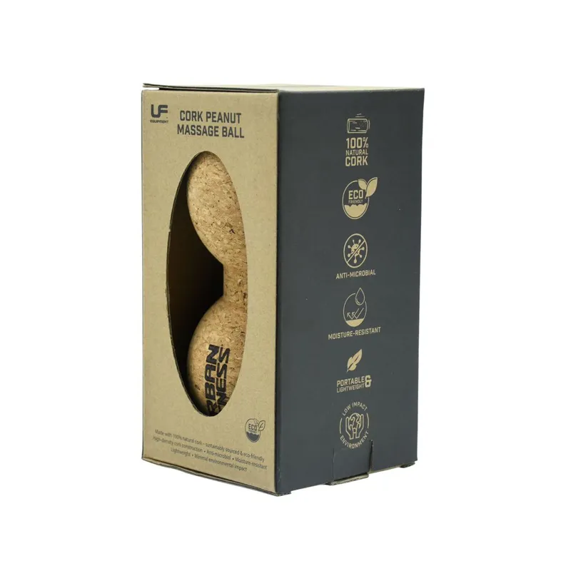 Urban Fitness Cork Peanut Massage Ball 8x16cm-1
