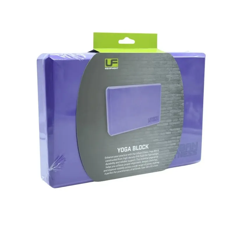 Urban Fitness Yoga Block Purple 30 x 20 x 5cm-2