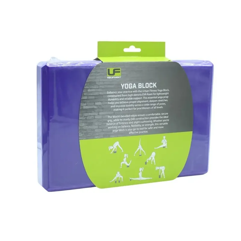 Urban Fitness Yoga Block Purple 30 x 20 x 5cm-1