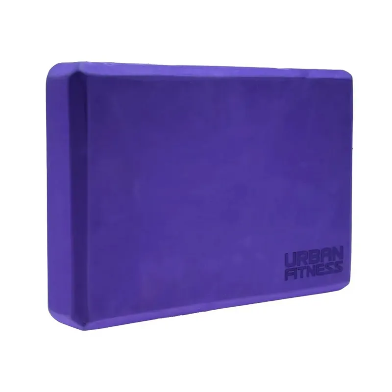 Urban Fitness Yoga Block Purple 30 x 20 x 5cm