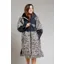 White Water Hard Shell Robe Leopard Print