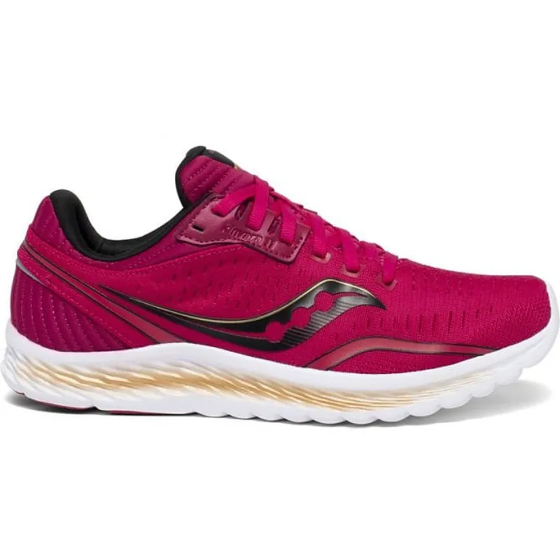 Saucony Women's Kinvara 11 Berry/Gold UK