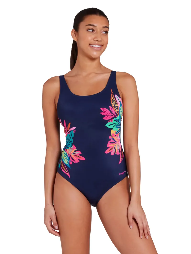 Zoggs Kuringai Adjustable Scoopback Swimsuit-2