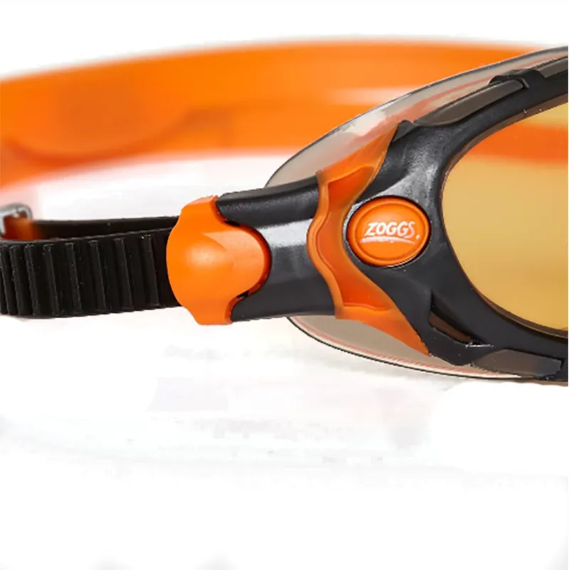 Zoggs Predator Flex Goggles Polarized Ultra Lens Black/Orange-3