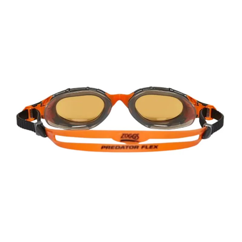 Zoggs Predator Flex Goggles Polarized Ultra Lens Black/Orange-1