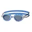 Zoggs Predator Goggles Blue/White/Tinted Smoke Lens