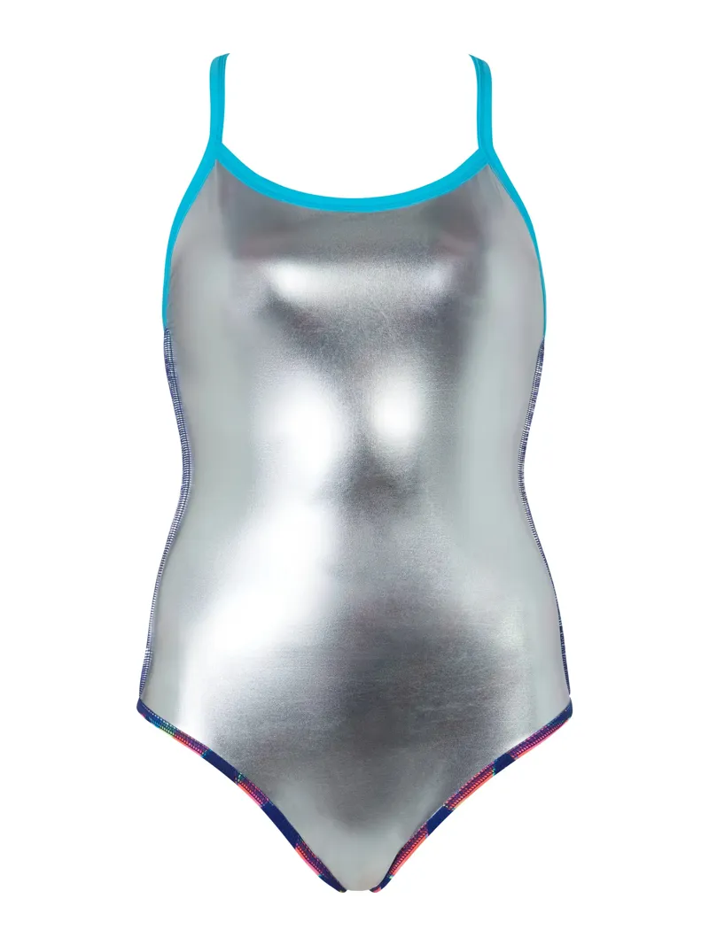 Zoggs Women's Ecofeel Strikeback Swimsuit Divine-2