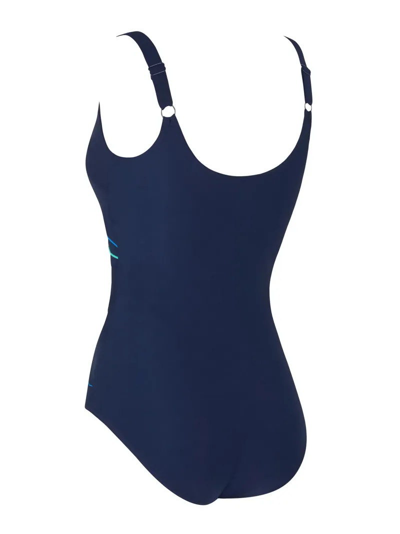 Zoggs Womens Octane Adjustable Macmasters Scoopback Swimsuit-1