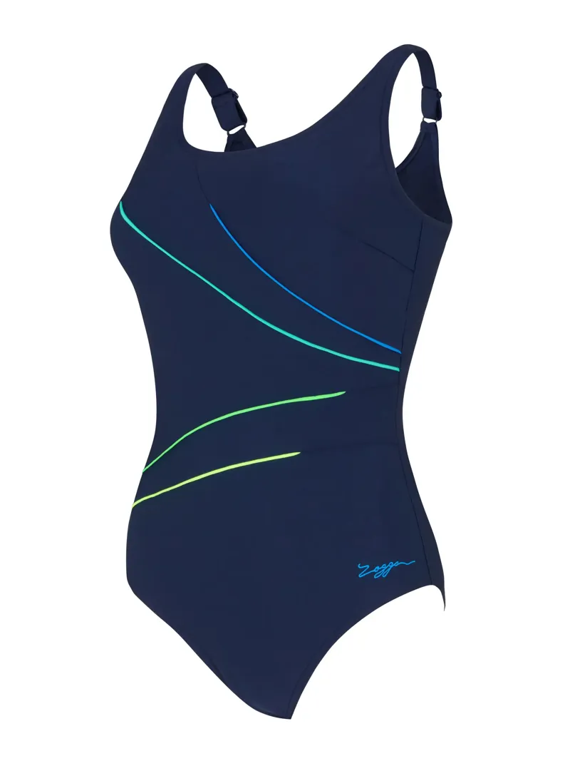 Zoggs Womens Octane Adjustable Macmasters Scoopback Swimsuit