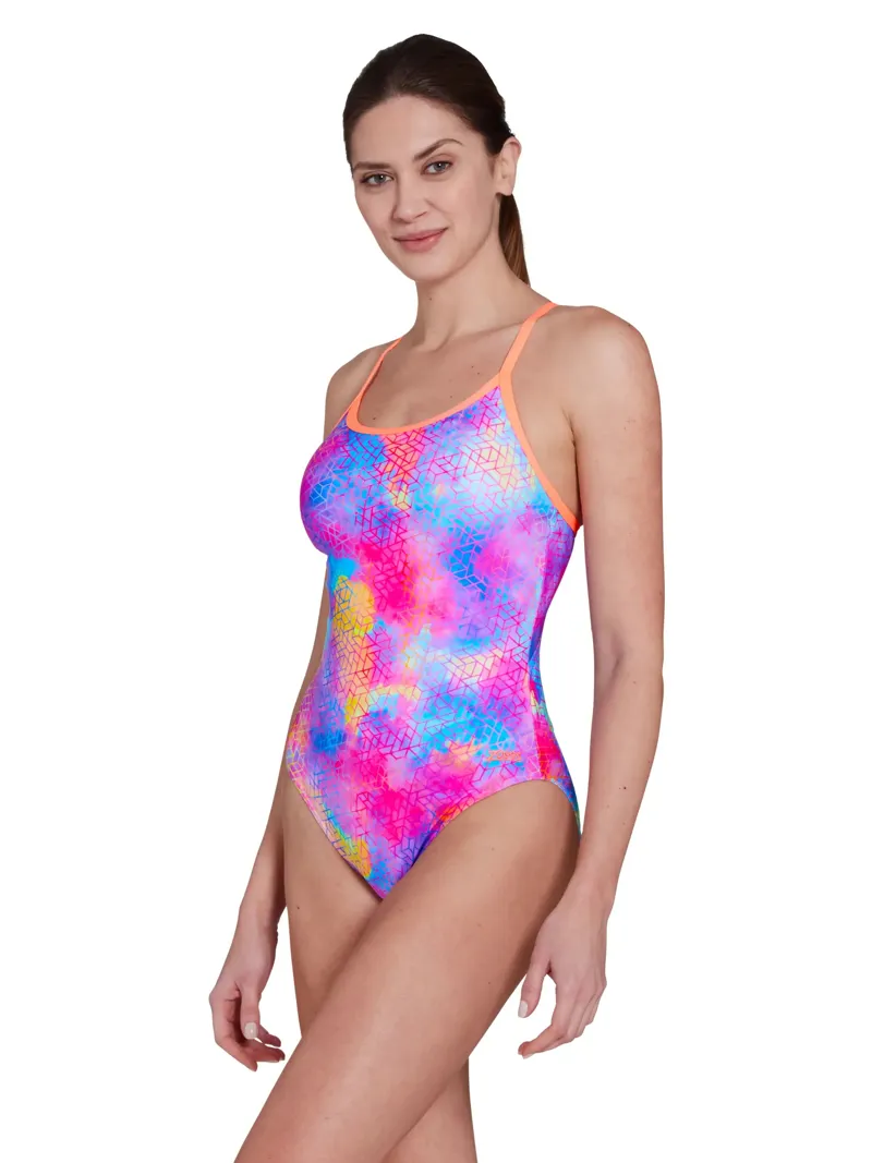 Zoggs Women's Paradox Sprintback Swimsuit-4